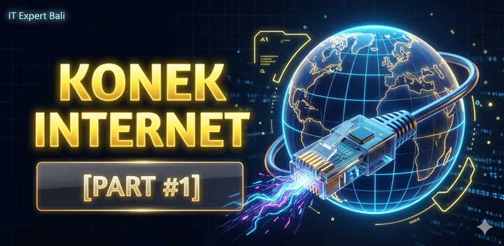 [Mikrotik #1] Tutorial Setting Mikrotik dari Nol Sampai Konek Internet (Pemula)