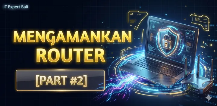 [Mikrotik #2] Jangan Sampai Di-Hack! Tutorial Mengamankan Router Mikrotik